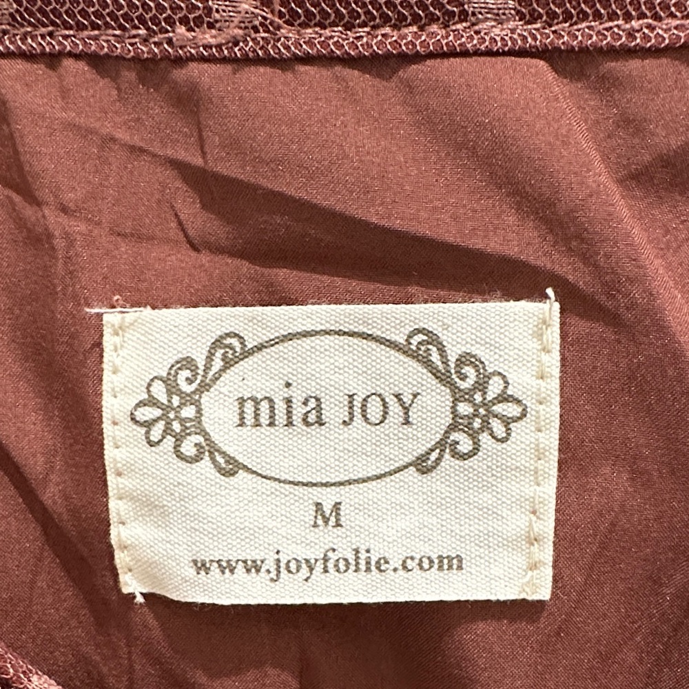 Joyfolie Desert Rose Ruffle Maxi Dress - Picture 8 of 9